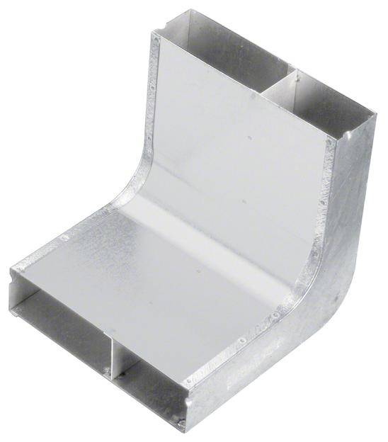 UKK190482 Elektro-Sockelleisten-Zubehör Tehalit Vertikalkrümmer 1 St.