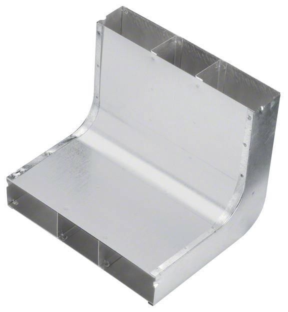 UKK240483 Elektro-Sockelleisten-Zubehör Tehalit Vertikalkrümmer 1 St.