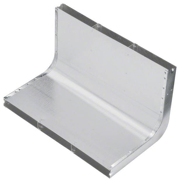 UKK340283 Elektro-Sockelleisten-Zubehör Tehalit Vertikalkrümmer 1 St.