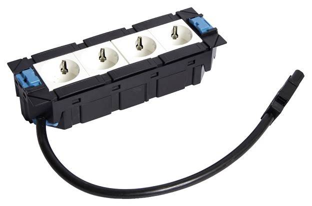 GTV4RW0ROWG325 Elektro-Sockelleisten-Zubehör Tehalit Steckdosencontainer 1 St.