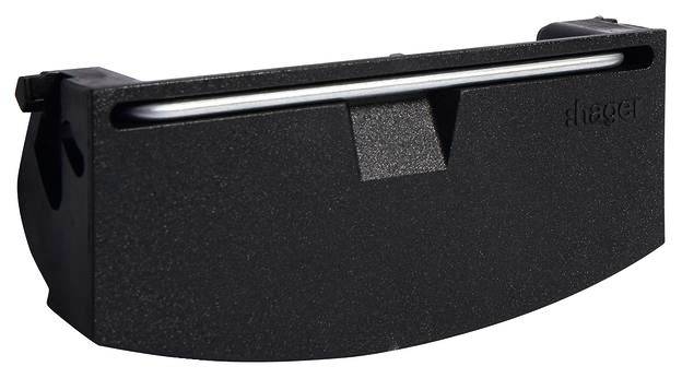 KLAR129005 Elektro-Sockelleisten-Zubehör Tehalit Klappdeckel Tief-Schwarz 1 St.