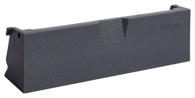 VLAQ067011 Elektro-Sockelleisten-Zubehör Tehalit Versorgungseinheit Eisen-Grau 1 St.