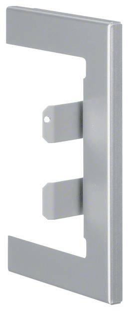 BR65100WLAN Elektro-Sockelleisten-Zubehör Tehalit Wandanschlussblende Aluminium 1 St.