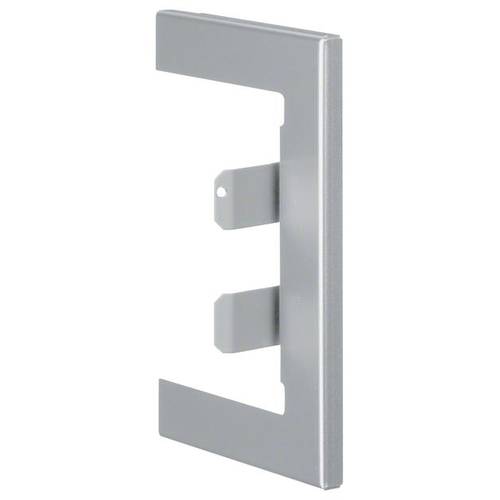 BR65100WLAN Elektro-Sockelleisten-Zubehör Tehalit Wandanschlussblende Aluminium 1 St.