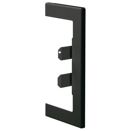 BR65130W9011 Elektro-Sockelleisten-Zubehör Tehalit Wandanschlussblende Graphitschwarz 1 St.