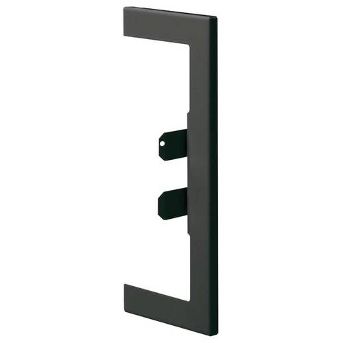 BR65170W9011 Elektro-Sockelleisten-Zubehör Tehalit Wandanschlussblende Graphitschwarz 1 St.