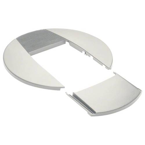 DAC809016 Elektro-Sockelleisten-Zubehör Tehalit Rosette Weiß 1 St.