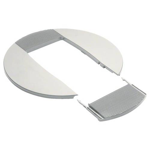 DAC2809016 Elektro-Sockelleisten-Zubehör Tehalit Rosette Weiß 1 St.