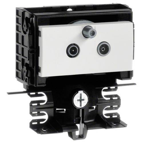 SL200559489016 Elektro-Sockelleisten-Zubehör Tehalit Geräteeinsatz Antenne/SAT Weiß 1 St.