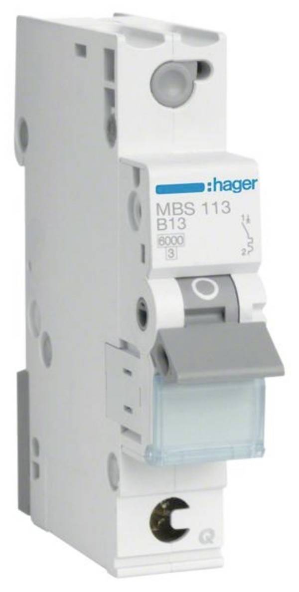 Hager MBS113 MBS113 Leitungsschutzschalter 1polig 13 A 400 V