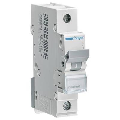 Hager MCN163 MCN163 Leitungsschutzschalter    1polig 63 A  400 V