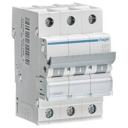 Hager MCN350 Leitungsschutzschalter 3polig 50 A 400 V