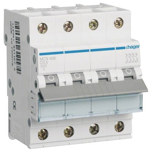 Hager MCN400 Leitungsschutzschalter 4polig 400 V