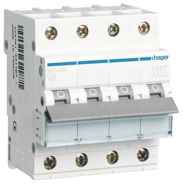 Hager Leitungsschutzschalter MCN650