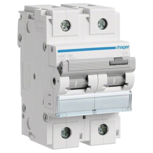 Thumbnail - Hager HMC280 Leitungsschutzschalter 2polig 80 A 415 V