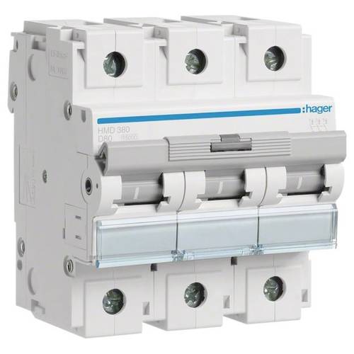 Hager HMD380 Leitungsschutzschalter 3polig 80 A 415 V