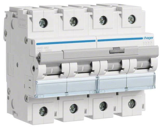 Hager HMD480 Leitungsschutzschalter 4polig 80 A 415 V