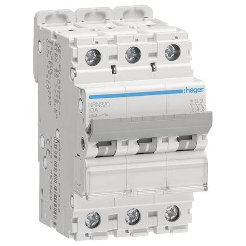 Hager NRN320 Leitungsschutzschalter 3polig 20 A 415 V