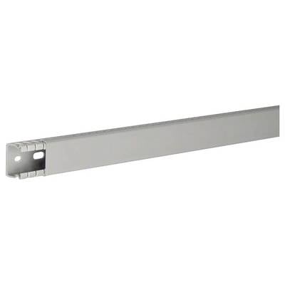 Graues Metallprofil mit rechteckigem Querschnitt, geeignet für Decken- oder Wandmontage in Bauprojekten.