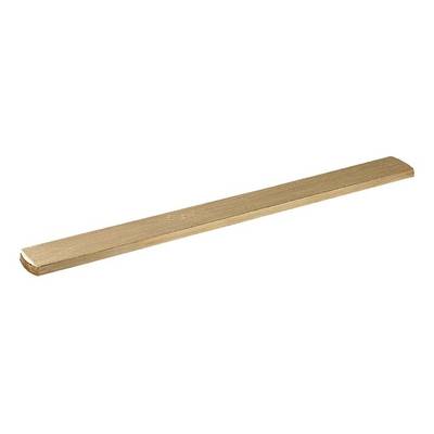 Ein langer, schmaler Holzbalken.