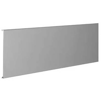 Graue, rechteckige Metallplatte, glatt und flach, ohne sichtbare Markierungen oder Details.