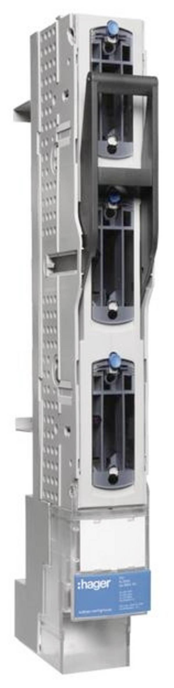 Hager LVS0060SPX Hager LVS0060SPX Sicherungs-Lastschalt- leiste NH00 60mm 3polig M8 Lasttrennschaltermodul 3polig 160 A 690 V 1 St.