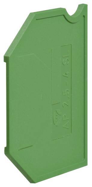 Hager KWE01GR Endplatte Grün 1 St.