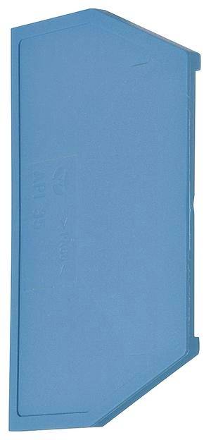 Hager KWE03B Endplatte Blau 1 St.