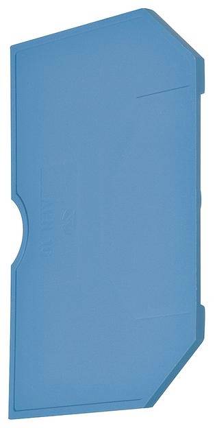 Hager KWE06B Endplatte Blau 1 St.