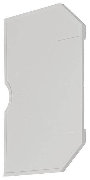 Hager KWE06G Endplatte Grau 1 St.