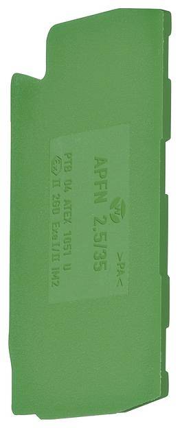 Hager KWE07GR Endplatte Grün 1 St.