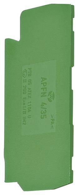 Hager KWE12GR Endplatte Grün 1 St.