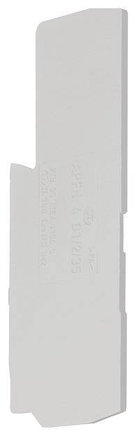 Hager KWE13G Endplatte Grau 1 St.