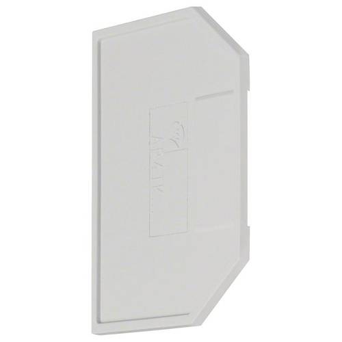 Hager KWE27G Endplatte Grau 1 St.