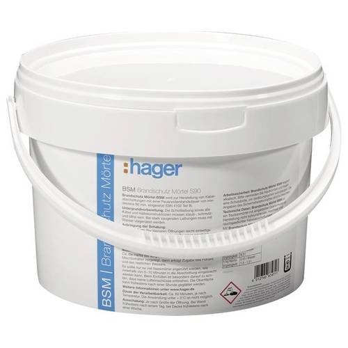 Hager BSM0003 Brandschutz-Mörtel 3 kg