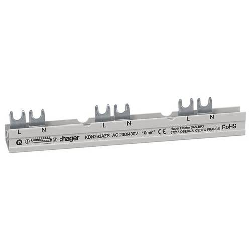 Hager KDN263AZS Phasenschiene 185 mm 1 St.