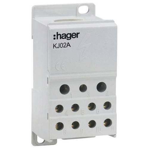 Hager KJ02A Verteilerblock Schrauben 1 St.