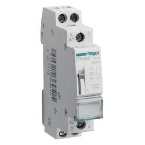 Stromstoß-Schalter Hutschiene Hager EPN522 2 Schließer 8 V/AC 16 A 1 St.