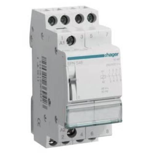 Stromstoß-Schalter Hutschiene Hager EPN548 4 Schließer 48 V/AC 16 A 1 St.