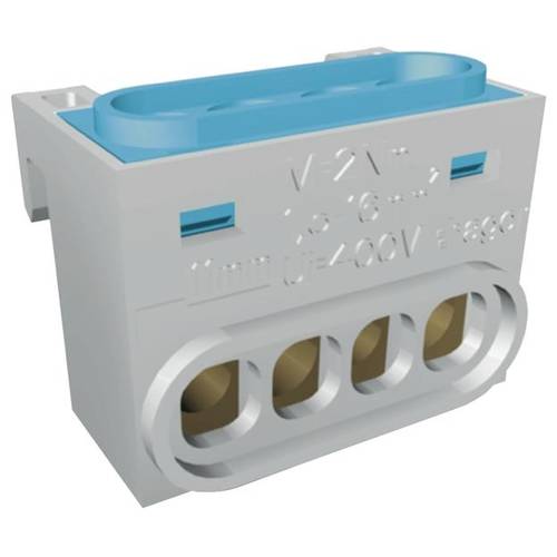 Hager GZ04N N-Klemme Steckanschluss Grau 1 St.