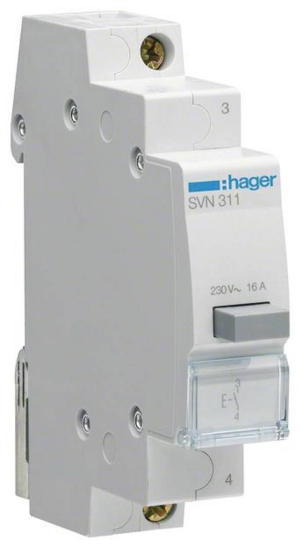 Taster Mehrfarbig 16 A 230 V Hager SVN311