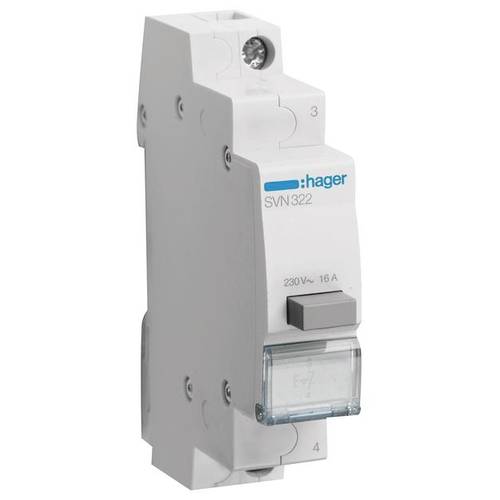 Thumbnail - Druckschalter 230 V Hager SVN322