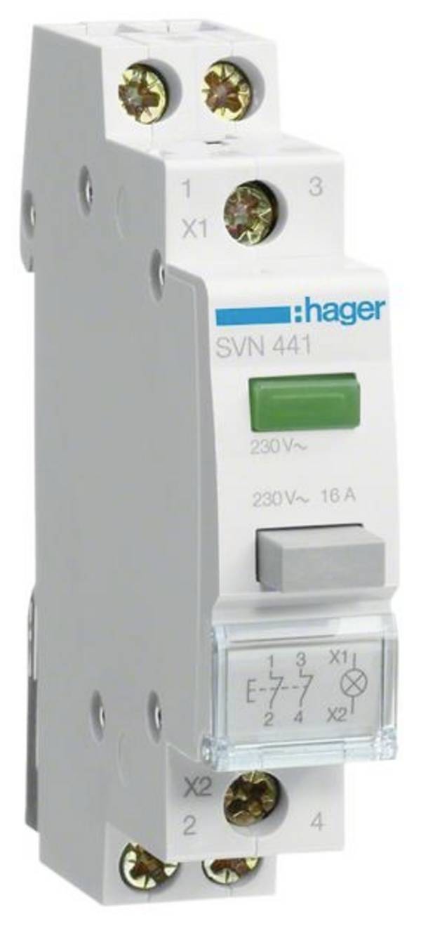 Hager Taster SVN441 IP20 3250615722010