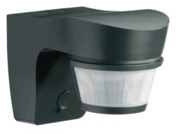Hager EE831 Aufputz Bewegungsmelder 200 °  Anthrazit IP55