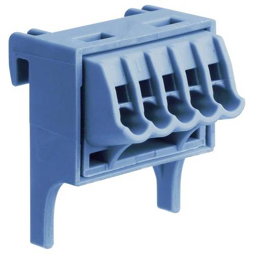 Hager VZ455N Klemme Steckanschluss Blau 10 St.