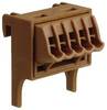 Hager VZ455P Klemme Steckanschluss Braun 10 St. Piece