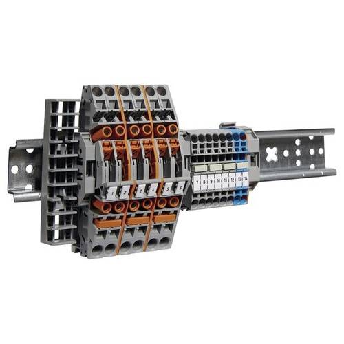 Hager KL13BE Wandlerprüfklemme Steckanschluss Grau 1 St.