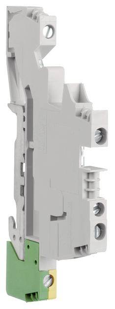 Hager KXA04I6 Dreistock-Durchgangsklemme Schrauben Grau 1 St.