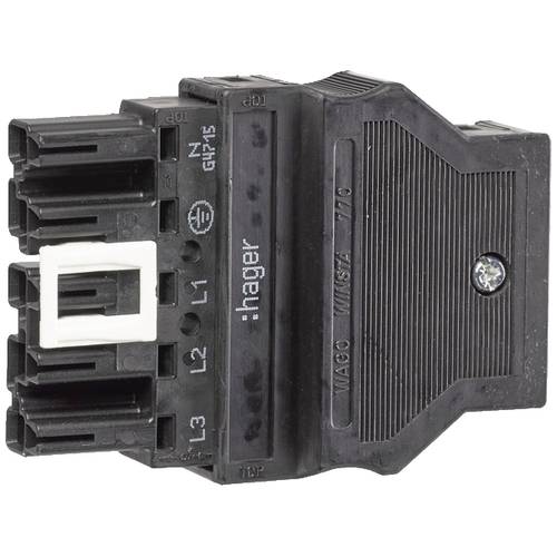 Hager Tehalit Netz-Steckverbinder - Gesamtpolzahl: 5 + PE 1 St.