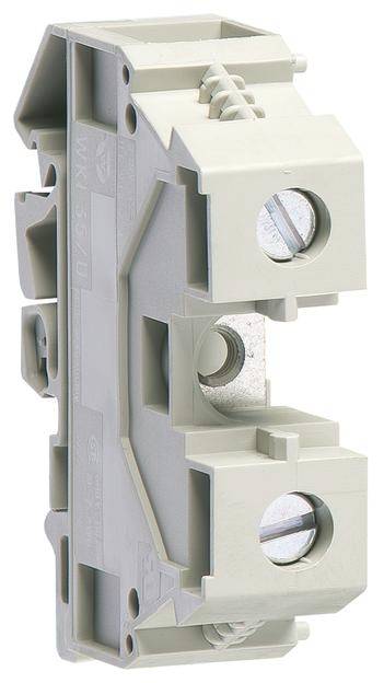 Hager KXA35L Durchgangsklemme Schrauben Grau 1 St.